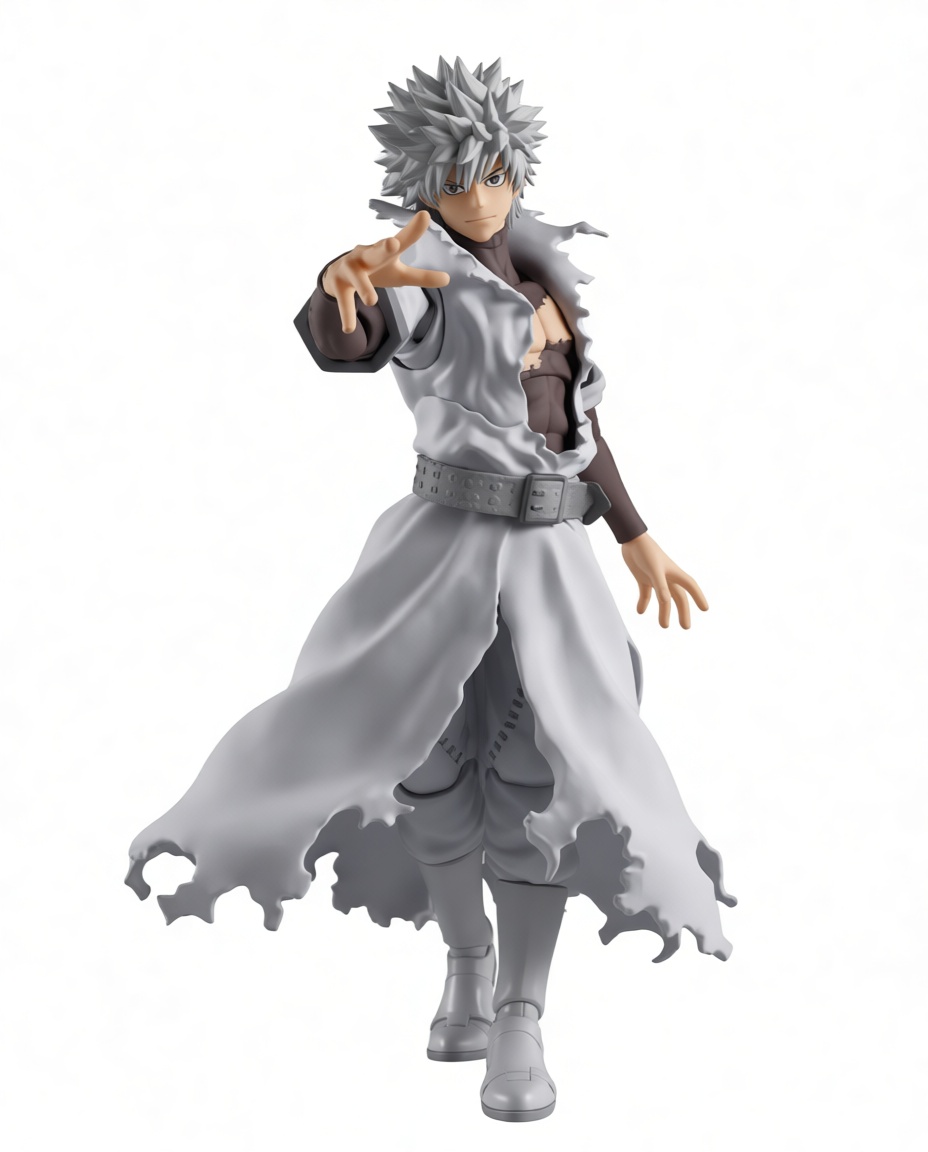 Killua Zoldyck Figurine free 3D printable STL