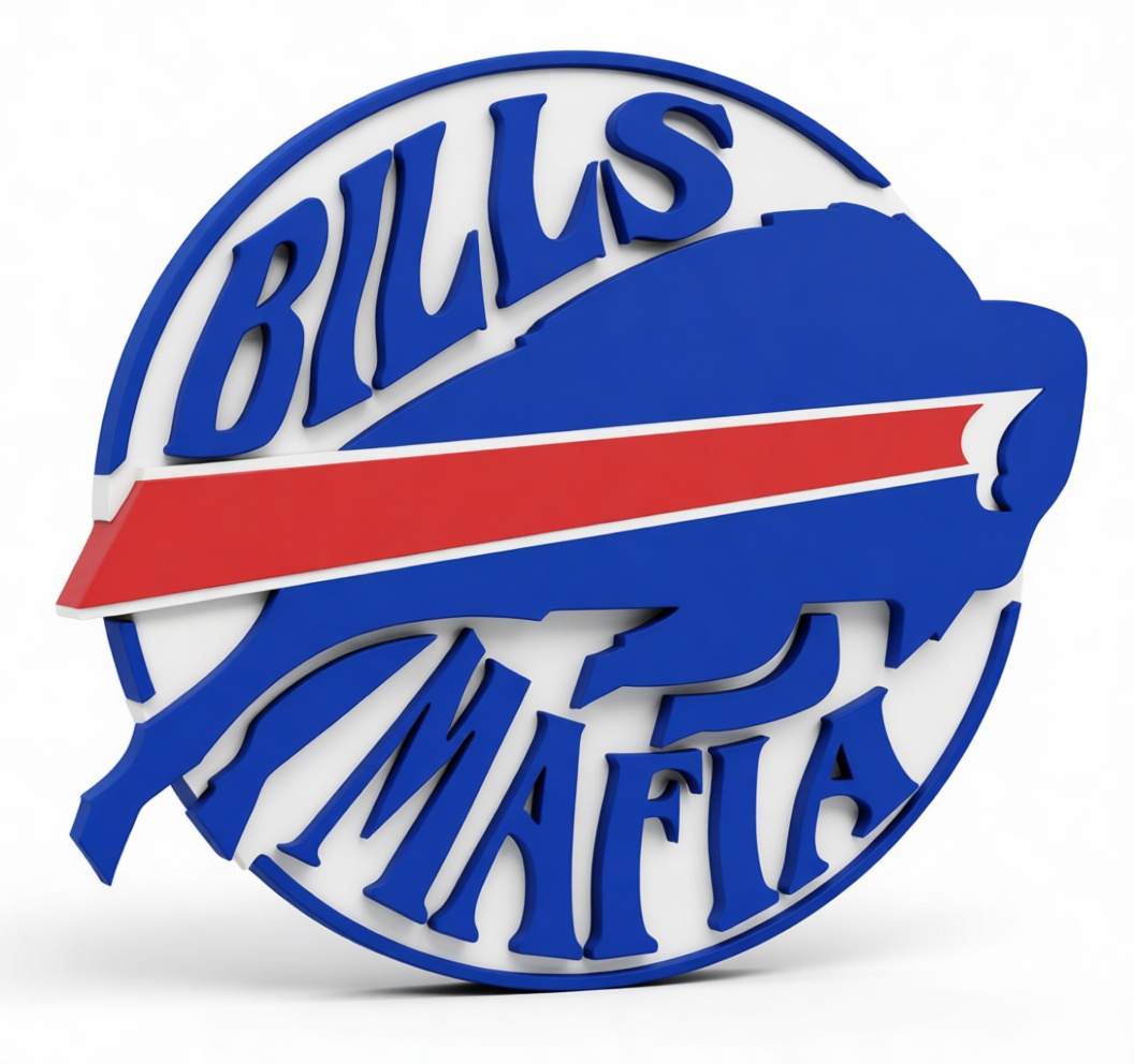 Buffalo Bills Mafia Logo free 3D printable STL
