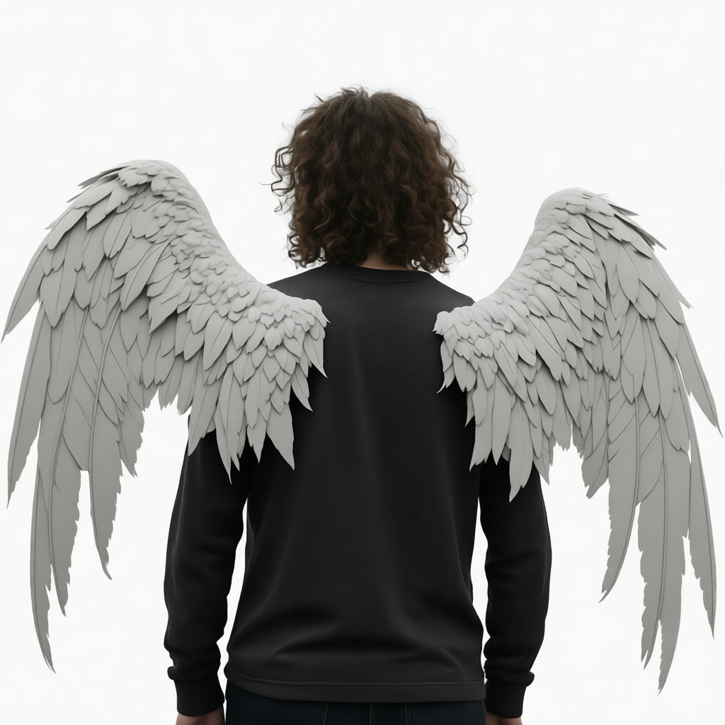 Angel Wings Model free 3D printable STL