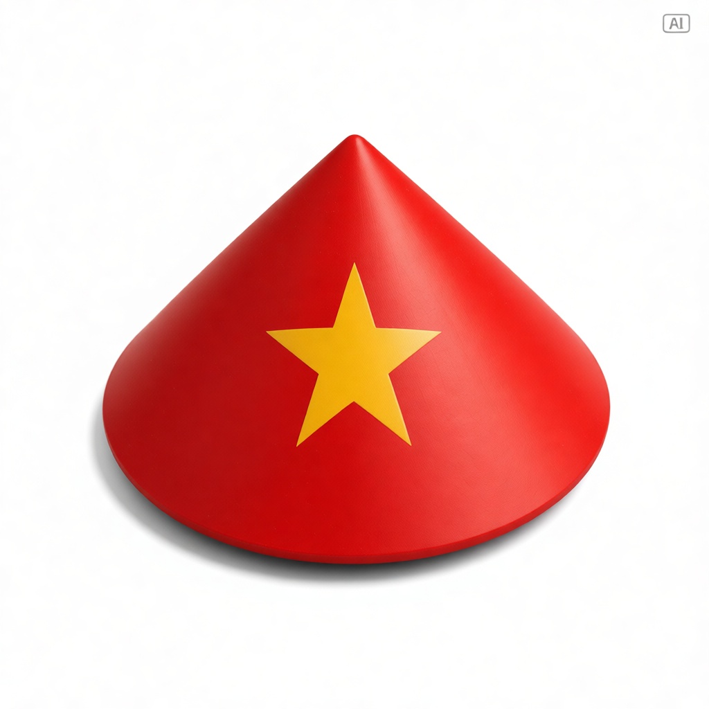 Vietnamese Conical Hat Model free 3D printable STL