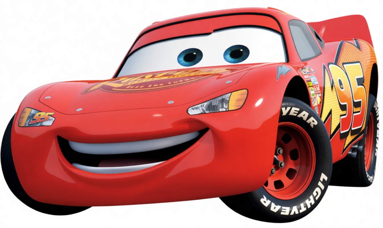 Lightning McQueen Model free 3D printable STL