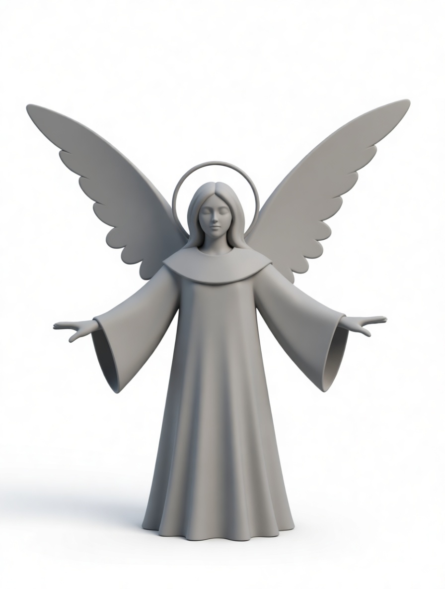 Angel Figurine free 3D printable STL