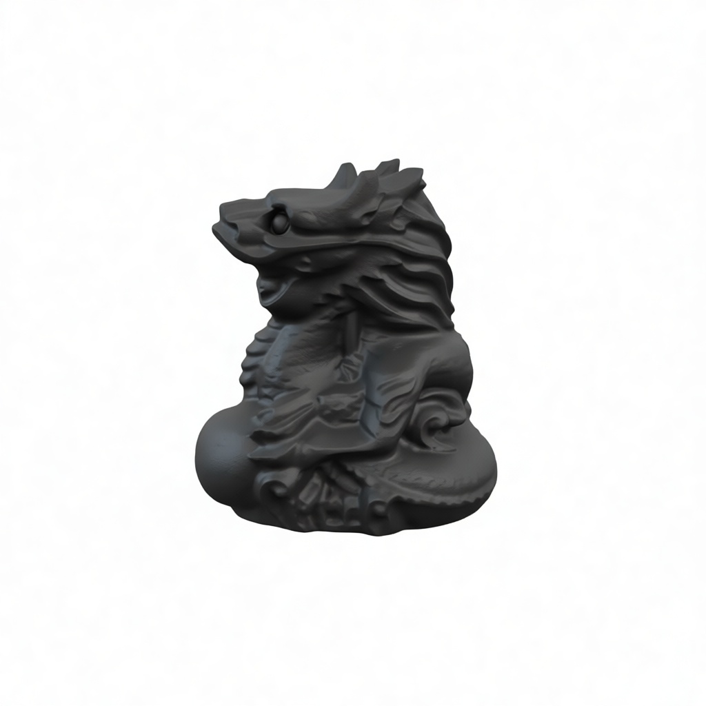 Chinese Dragon Figurine free 3D printable STL