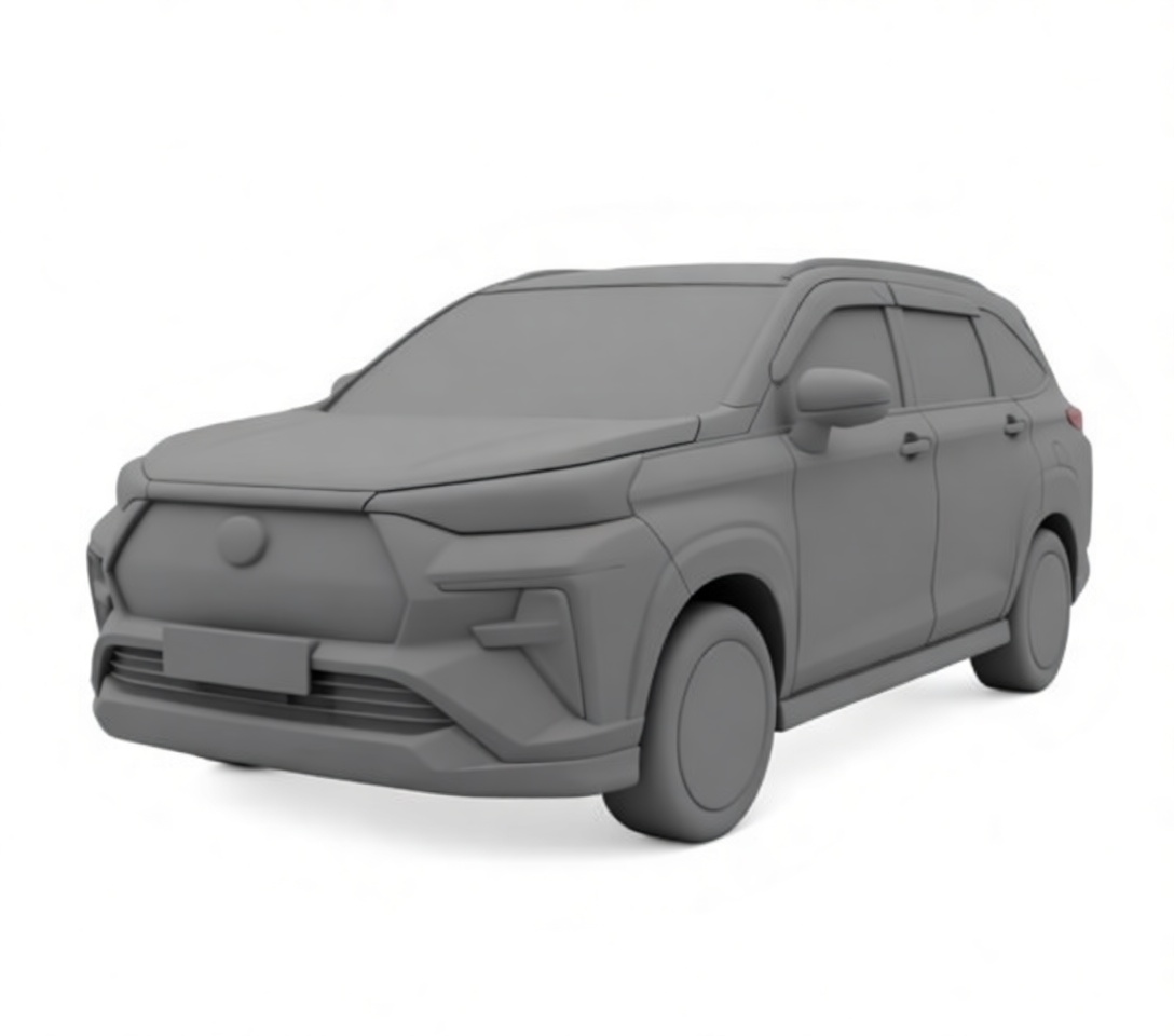 Toyota Corolla Cross SUV Model free 3D printable STL