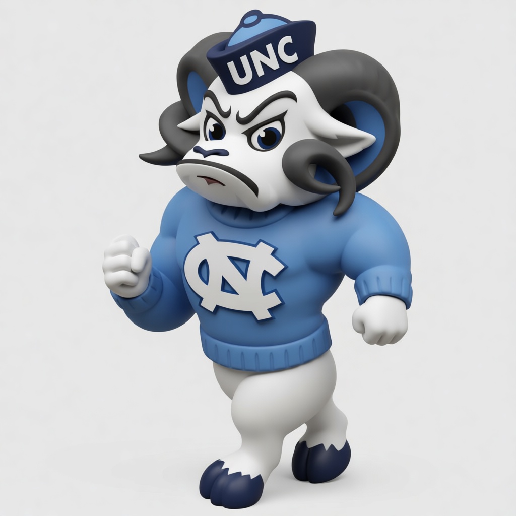 North Carolina Ram Figurine free 3D printable STL