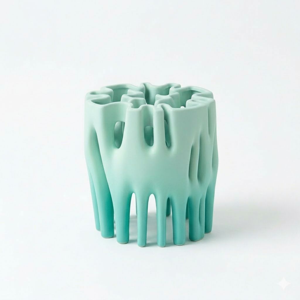 Abstract Organic Vase free 3D printable STL