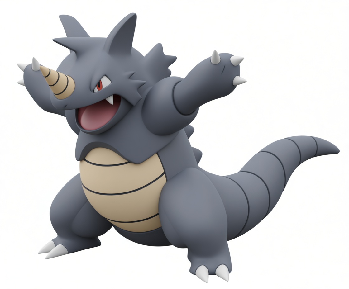 Rhydon 3D Figurine free 3D printable STL