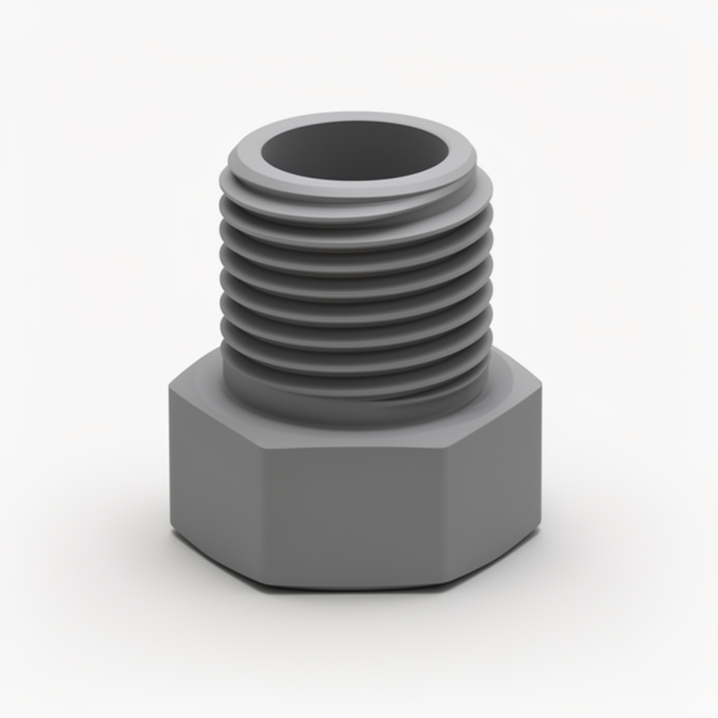 Threaded Pipe Reducer Model free 3D printable STL