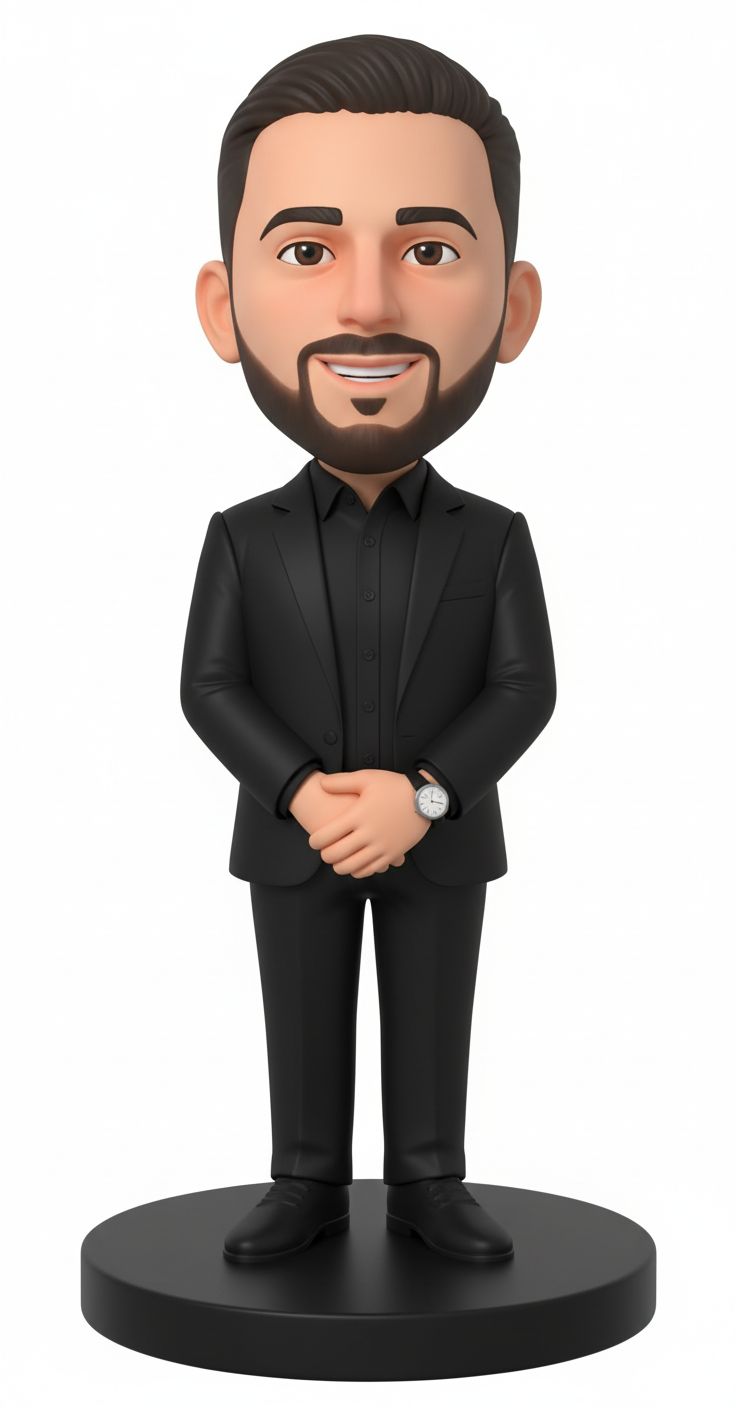 Custom Bobblehead Figurine free 3D printable STL