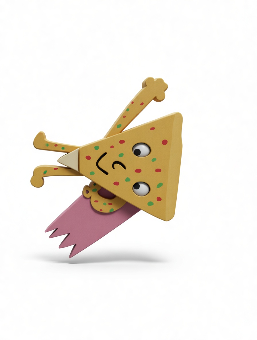 Nacho Chip Figurine free 3D printable STL