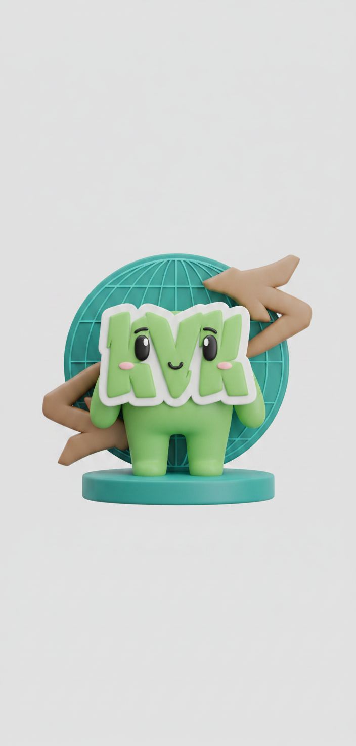 AVA Text Mascot Figurine free 3D printable STL