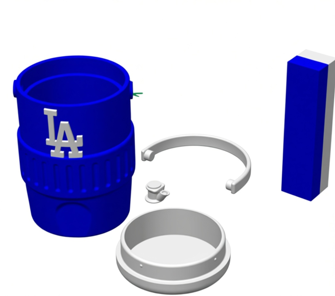 Canon EF 24-70mm Lens Model free 3D printable STL