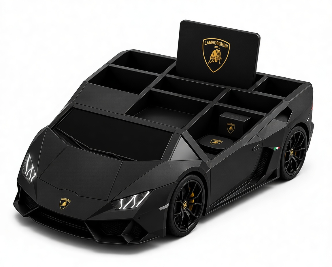 Lamborghini Huracan Organizer free 3D printable STL