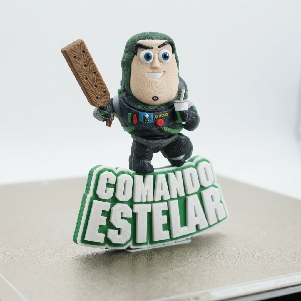 Buzz Lightyear Figurine free 3D printable STL