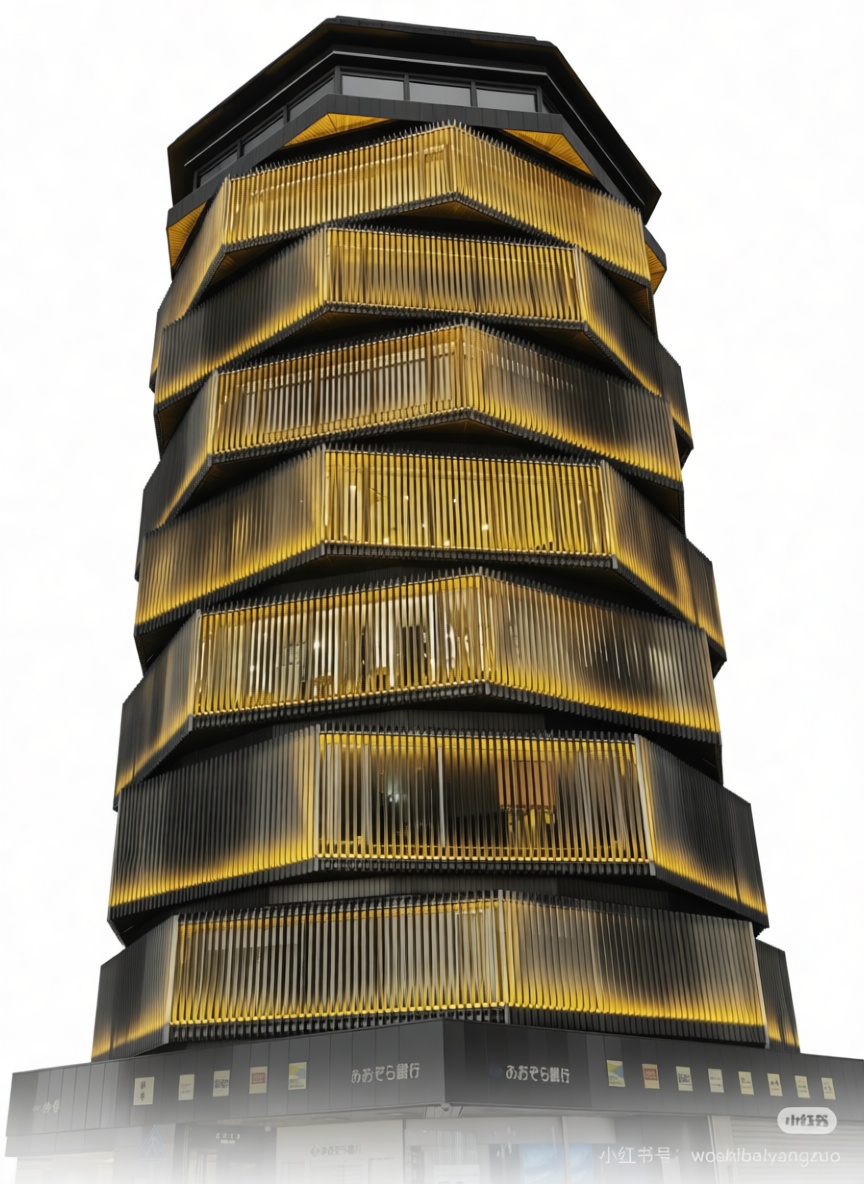 W Osaka Hotel Model free 3D printable STL