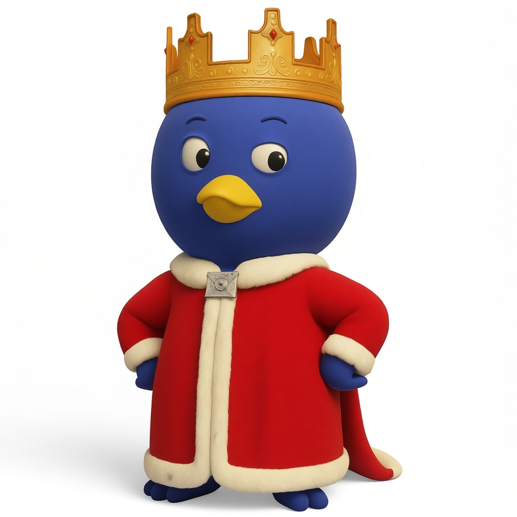 King Pingu Figurine free 3D printable STL