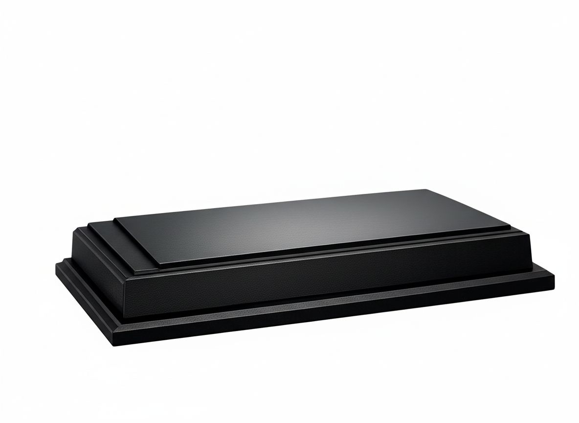 Elegant Black Coffin free 3D printable STL