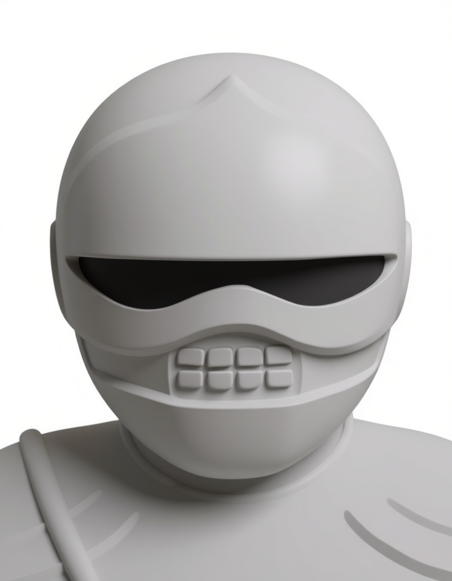Shredder Helmet Model free 3D printable STL