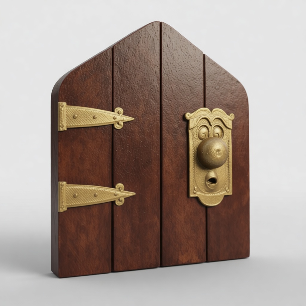 Talking Door Knob Figurine free 3D printable STL