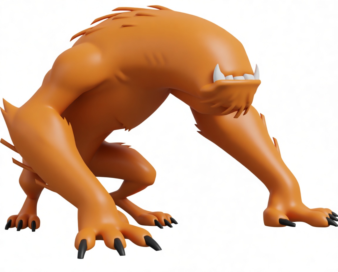 Beast Monster Figurine free 3D printable STL