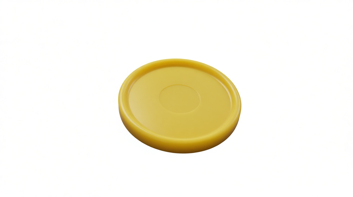 Yellow Frisbee Disc free 3D printable STL