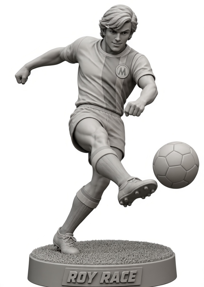 Roy Race Figurine free 3D printable STL