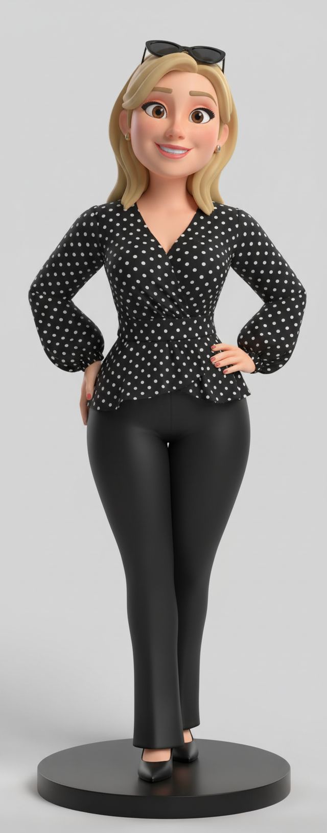Stylish Cartoon Character free 3D printable STL