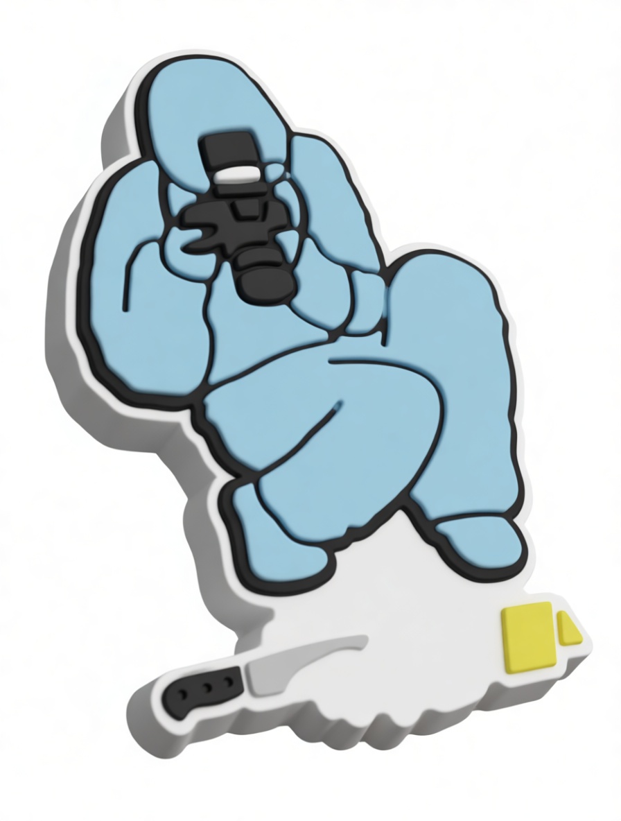 Hazmat Photographer Figurine free 3D printable STL