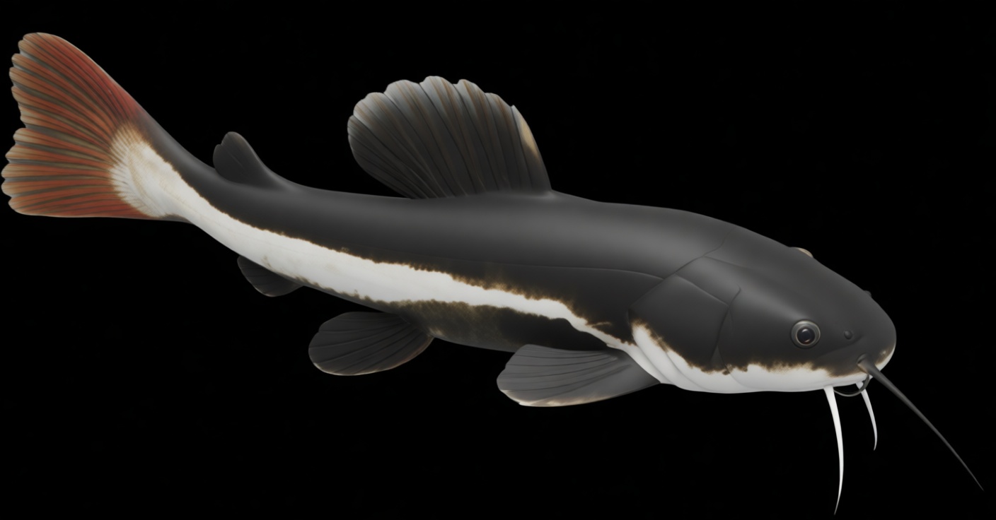 Redtail Catfish Model free 3D printable STL
