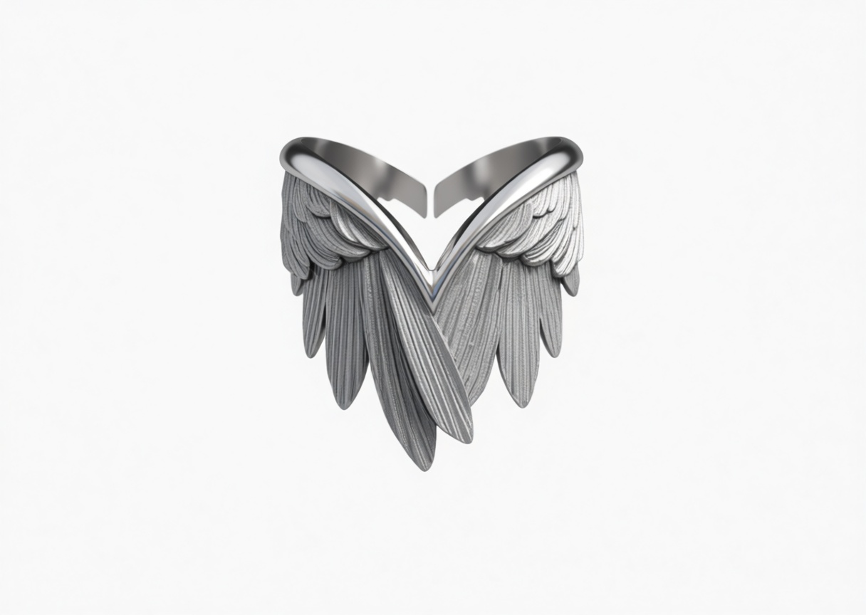 Angel Wings Ring free 3D printable STL