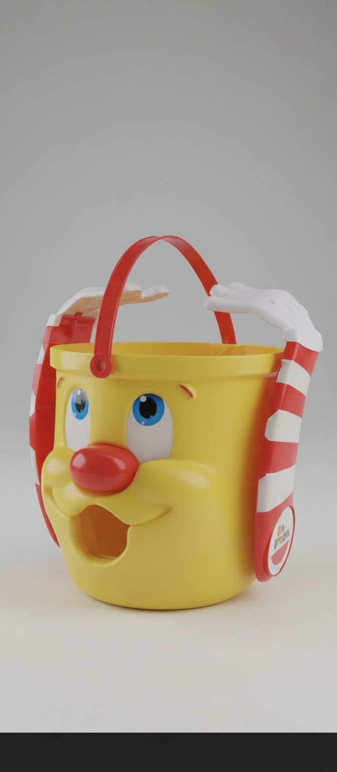 Mr. Happy Bucket free 3D printable STL