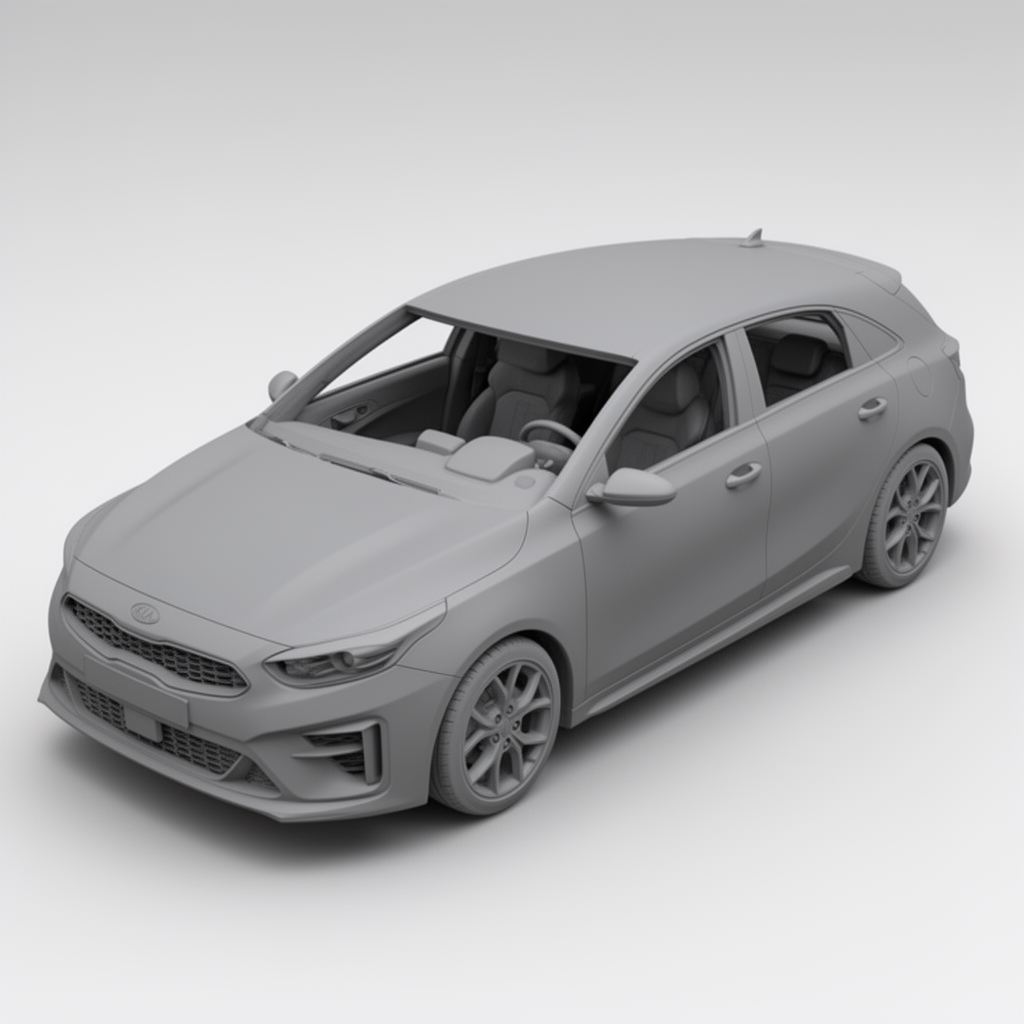 2024 Kia Ceed GT Model free 3D printable STL