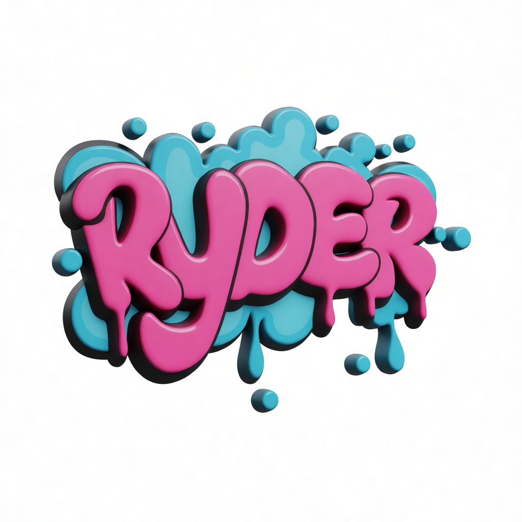 Ryder Graffiti Sculpture free 3D printable STL
