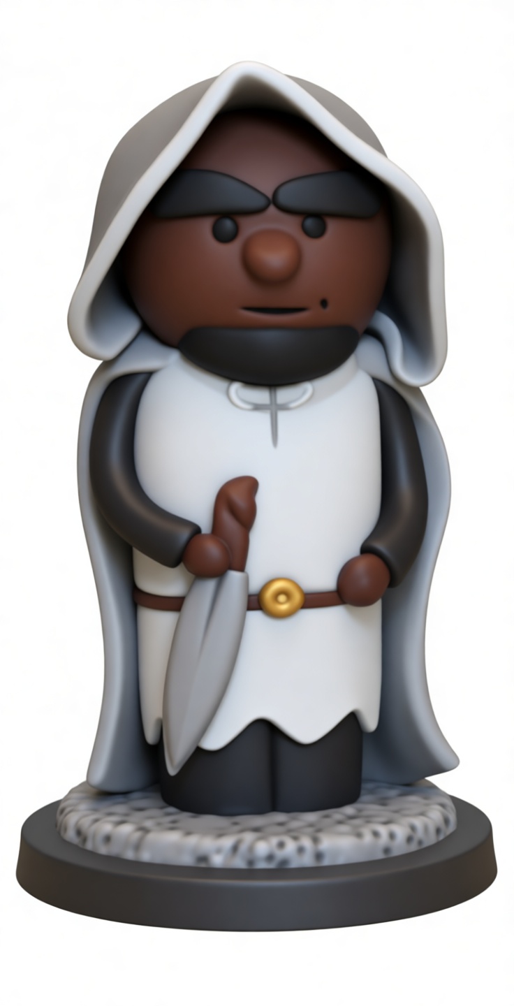 Medieval Knight Figurine free 3D printable STL