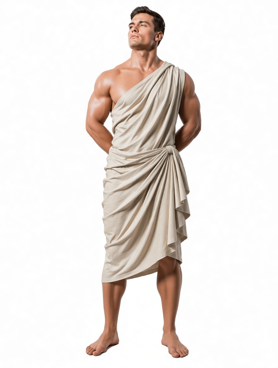 Ancient Greek Man Figurine free 3D printable STL