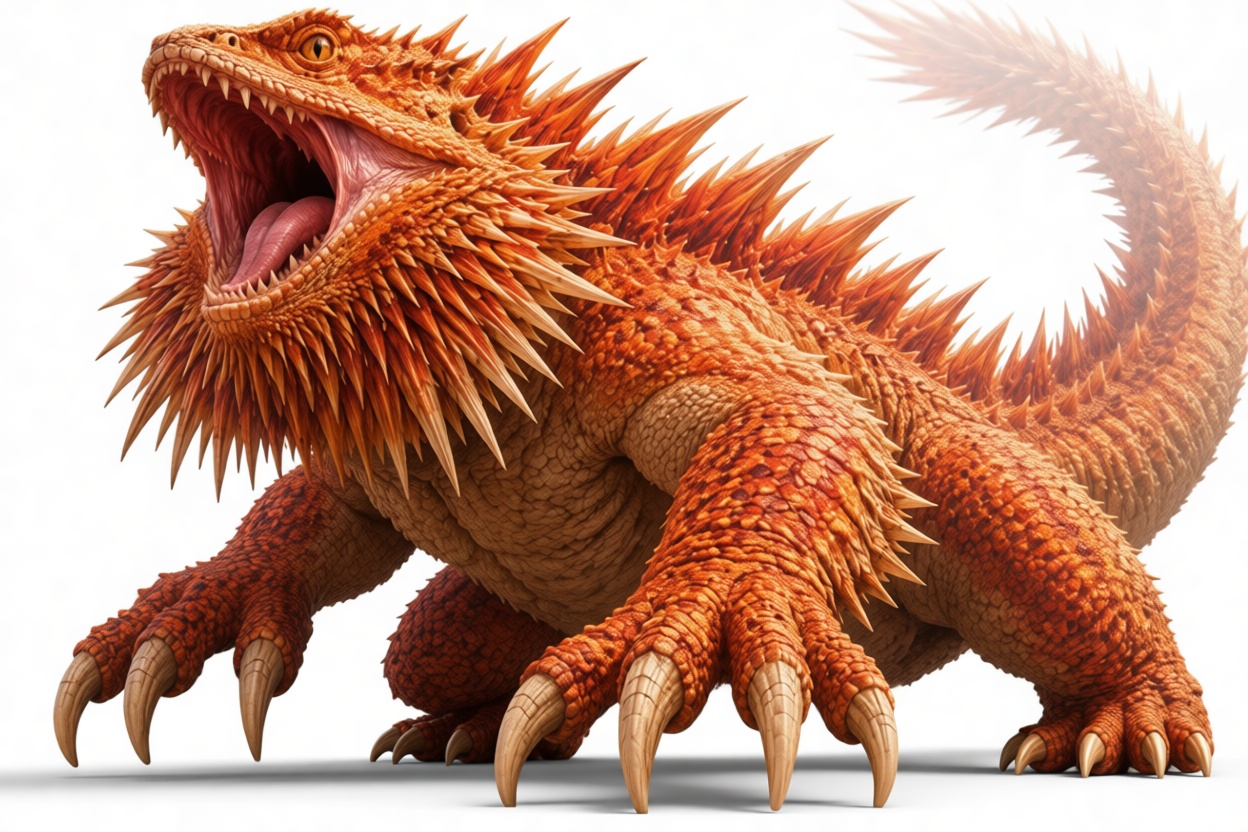 Bearded Dragon Figurine free 3D printable STL