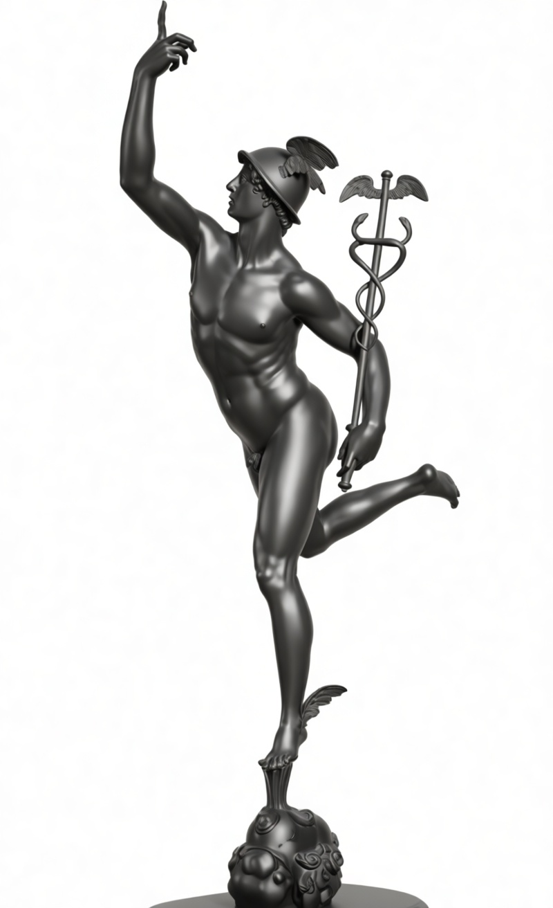Hermes Statue free 3D printable STL