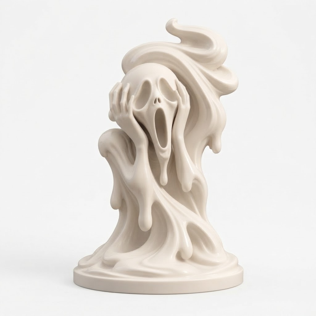 The Scream Statue free 3D printable STL