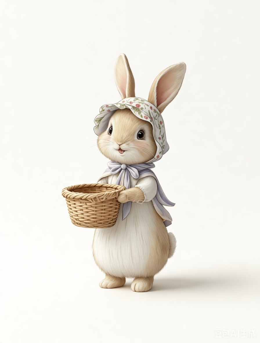 Anthropomorphic Bunny Figurine free 3D printable STL