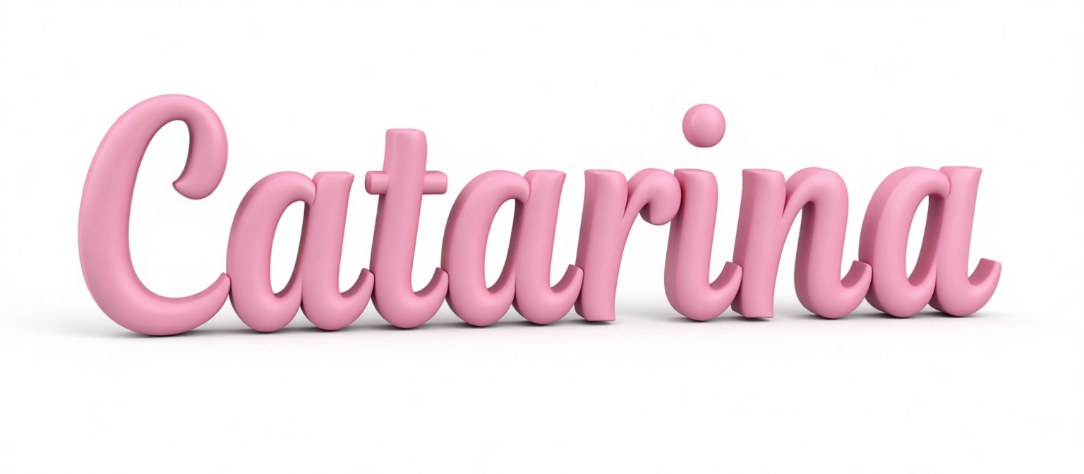 Catarina Nameplate free 3D printable STL