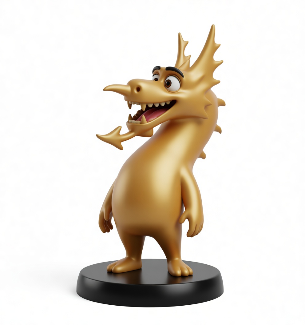 Mushu Dragon Figurine free 3D printable STL