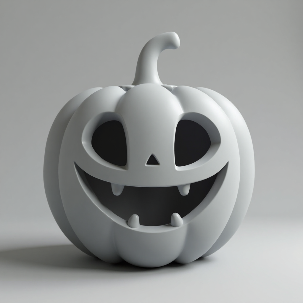 Cute Halloween Pumpkin Figurine free 3D printable STL