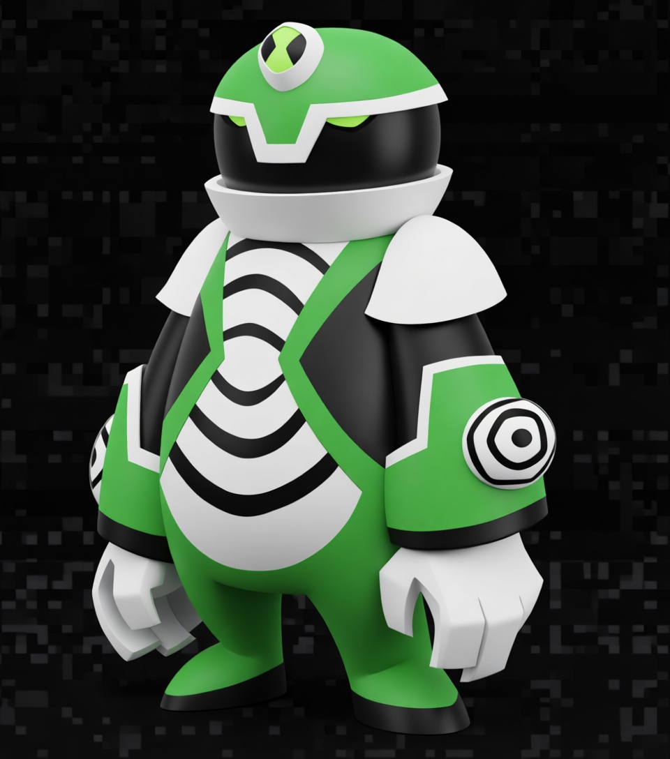 Ben 10 Upgrade Figurine free 3D printable STL