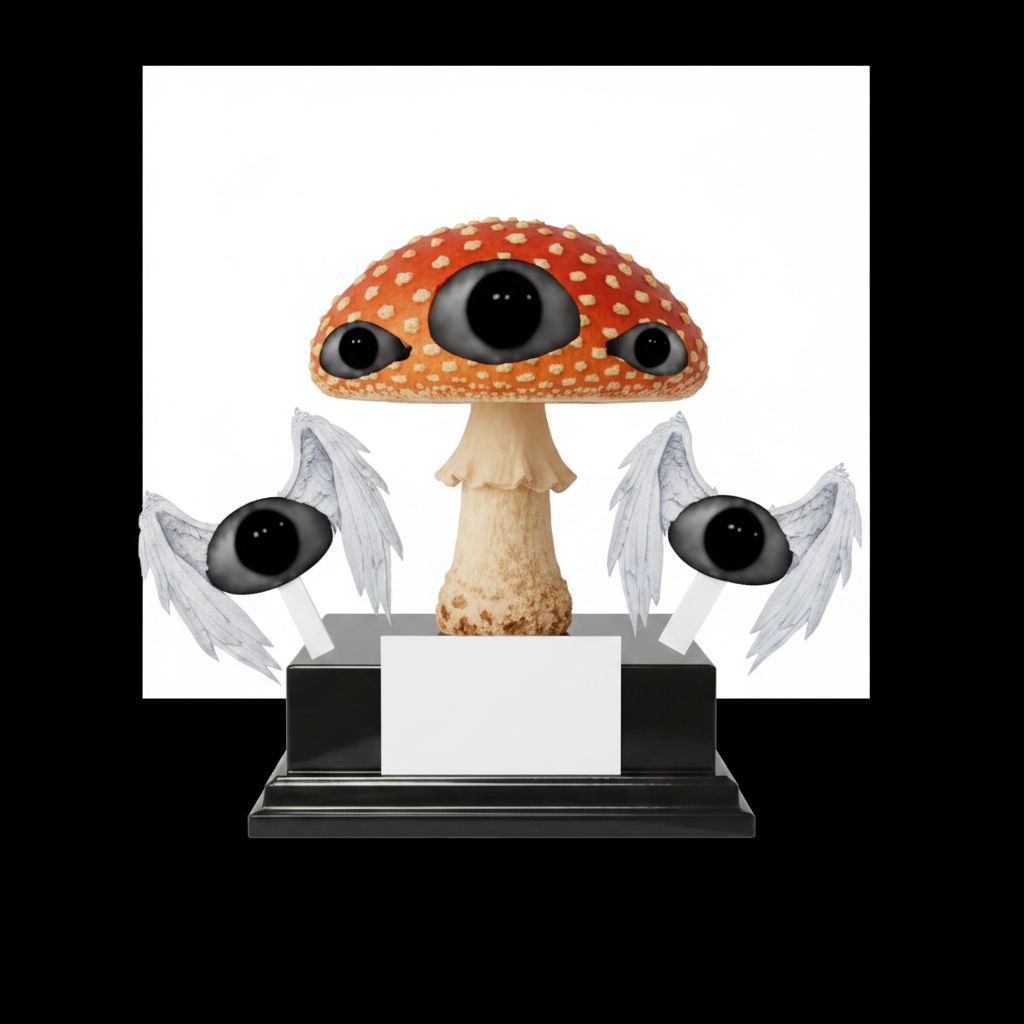 Fly Agaric Mushroom Figurine free 3D printable STL