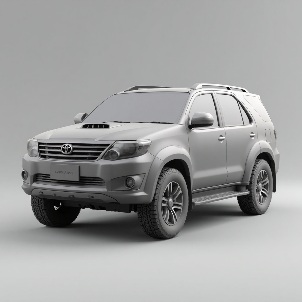 Toyota Fortuner 2011 Model free 3D printable STL