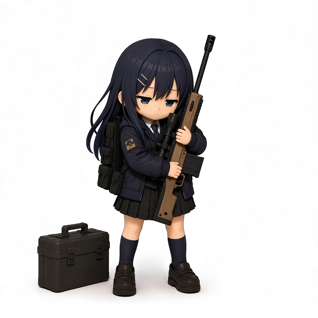 Girls Frontline UMP45 Figurine free 3D printable STL
