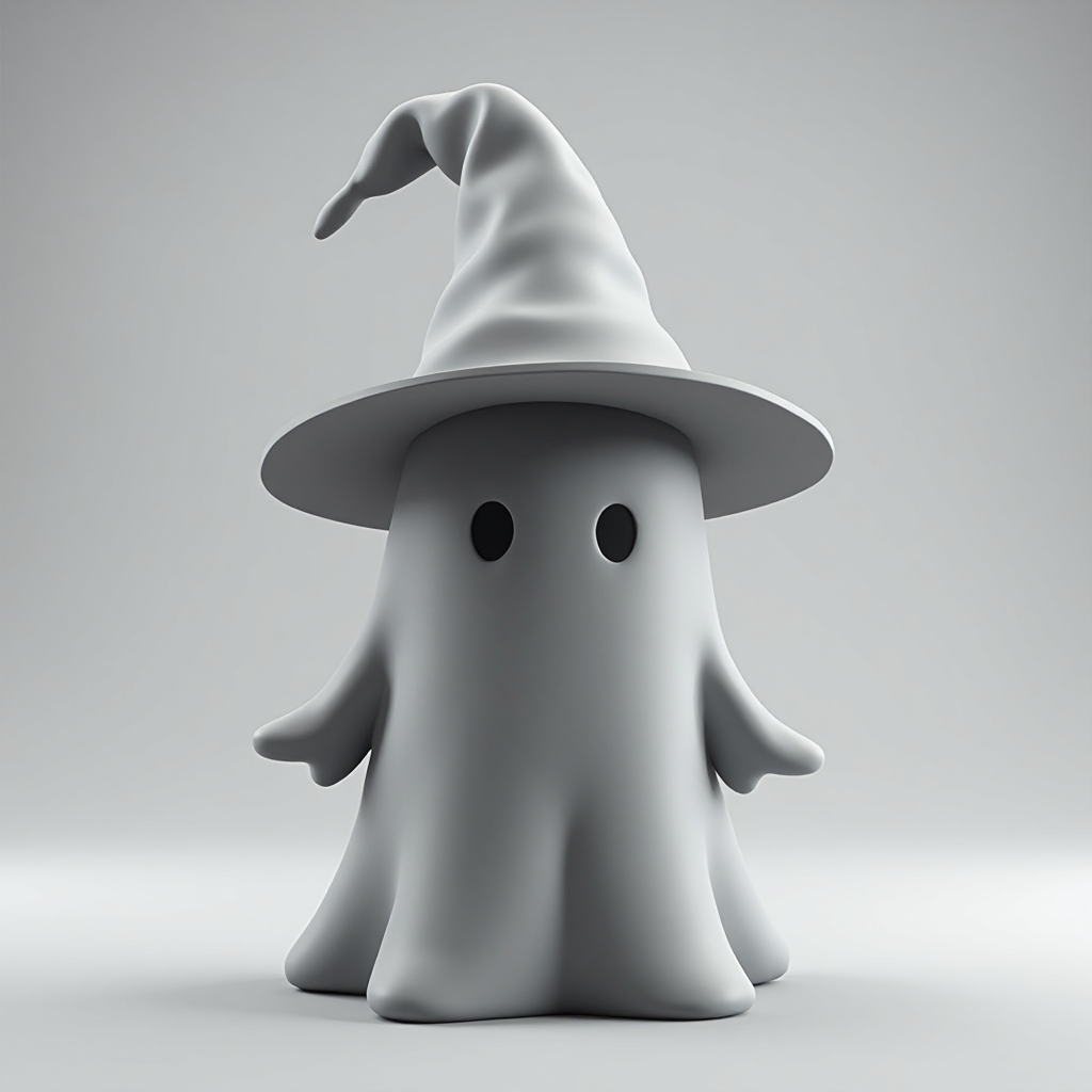 Halloween Ghost Figurine free 3D printable STL