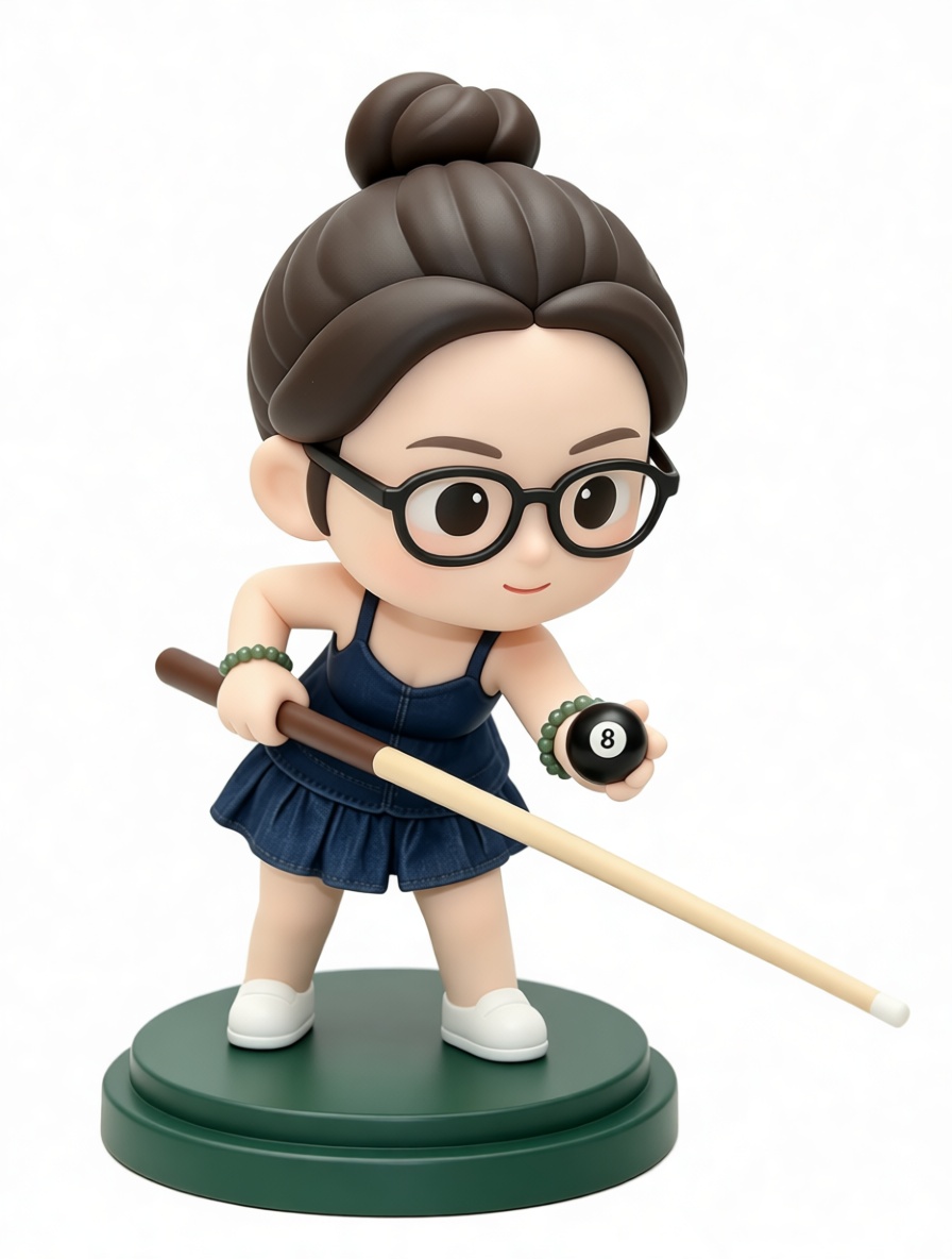 Pool Player Figurine free 3D printable STL