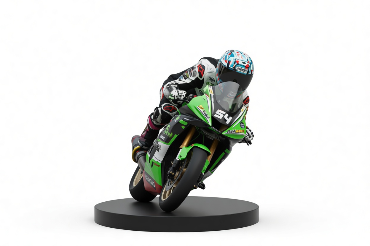 Kawasaki Ninja ZX-10R Figurine free 3D printable STL