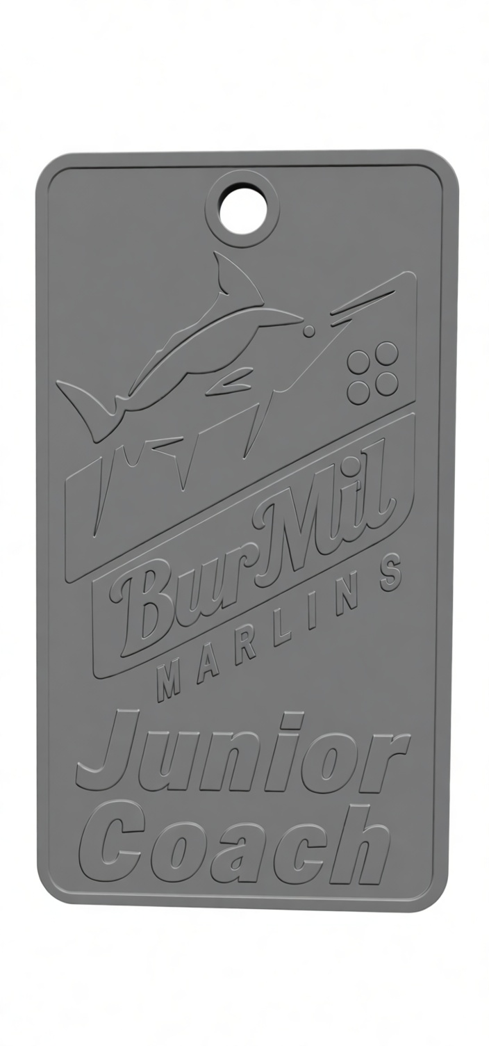 BurMil Marlins Tag free 3D printable STL
